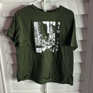 Green t shirt